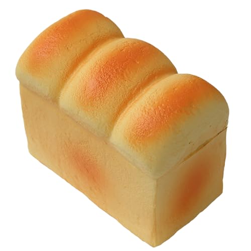 Lustige, Bezaubernde Brotsimulation, tragbar, für süßes, lustiges, brotförmiges Neuheitsspielzeug für Kinder und Erwachsene, weiches PU-Material, perfekt für zu Hause und (Light Yellow3, 9X8X5cm) Lustige, Bezaubernde Brotsimulation, tragbar, für süßes, lustiges, brotförmiges Neuheitsspielzeug für Kinder und Erwachsene, weiches PU-Material, perfekt für zu Hause und (Light Yellow3, 9X8X5cm) von Generic