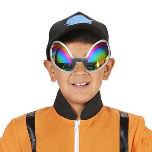 Lustige Alien-Brille – -Gläser | Party-Kostüm, Verkleidungszubehör, Fotokabinen-Brille, Party-Brille | perfekt für Partys und Halloween von Generic