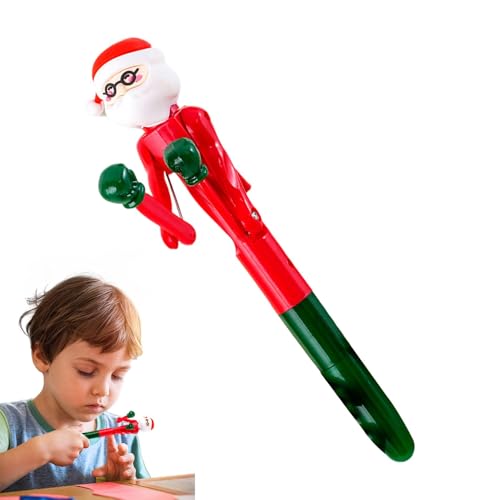 Lustige Kugelschreiber in Form eines Weihnachtsmanns, Box-Nikolaus-Stift | Kugelschreiber in Form eines Weihnachtsmanns sicher | Lustige Stifte trocknen schnell für flüssiges Schreiben Lustige Kugelschreiber in Form eines Weihnachtsmanns, Box-Nikolaus-Stift | Kugelschreiber in Form eines Weihnachtsmanns sicher | Lustige Stifte trocknen schnell für flüssiges Schreiben von Generic