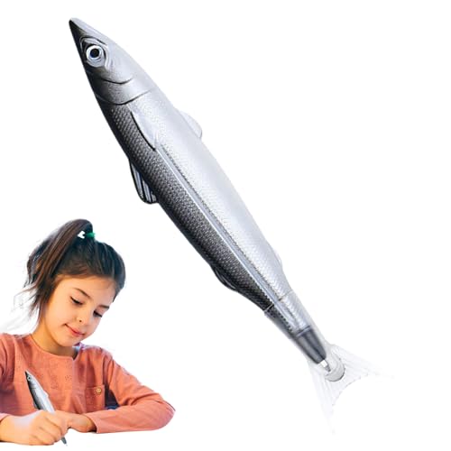 Lustige Stifte für Kinder - realistische fischförmige Kugelschreiber mit schwarzer Tinte | Nette Neuheit Schreiben von Stiften Sea Animal Party Gefälligkeiten, Fischereisthema -, kreative Geschen Lustige Stifte für Kinder - realistische fischförmige Kugelschreiber mit schwarzer Tinte | Nette Neuheit Schreiben von Stiften Sea Animal Party Gefälligkeiten, Fischereisthema -, kreative Geschen von Generic