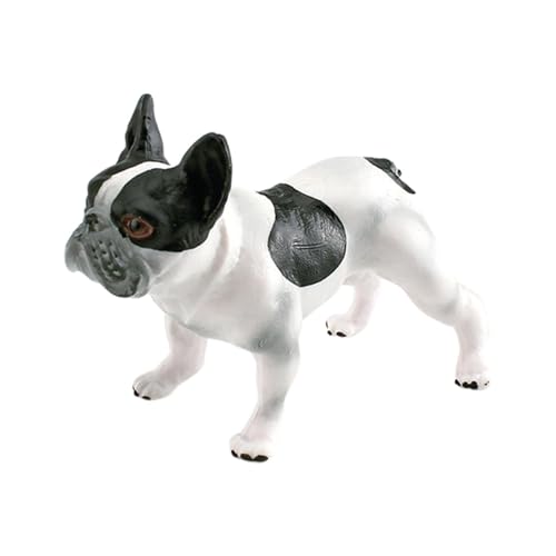 MINI REALIST MINI TOYS FÜR DIG FIGUREN - Detailliertes Modell der Hunderassen | Actionfiguren von Golden Retriever Schnauzer Bulldog Sheepdog Boxer, Dekorationen für Kuchen, Sammlungen und at von Generic