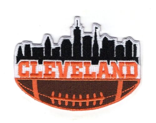 MJshop29 Rugby Fan City of Cleveland American Football Fan Favorite Team Iron On Patches for Clothing Backpacks Jeans Motorcycle Patch Sew On Custom Jackets Hats Tactical Bags MJshop29 Rugby Fan City of Cleveland American Football Fan Favorite Team Iron On Patches for Clothing Backpacks Jeans Motorcycle Patch Sew On Custom Jackets Hats Tactical Bags von Generic