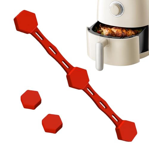 Magnete für Fritteuseneinlagen ohne Öl – Befestigungswerkzeug für Backpapier, hitzebeständige Silikon-Liner mit 2 Magnetverschlüssen | Küchenzubehör für Backpapier Magnete für Fritteuseneinlagen ohne Öl – Befestigungswerkzeug für Backpapier, hitzebeständige Silikon-Liner mit 2 Magnetverschlüssen | Küchenzubehör für Backpapier von Generic
