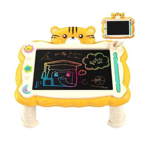 Magnetische Kritzelkarte, Zeichenblock für die | Lernfähiges Skizzenpad mit Stand | Wiederverwendbares Kunstmaterial, Lernwerkzeug für Zuhause, Schule, Reisen Magnetische Kritzelkarte, Zeichenblock für die | Lernfähiges Skizzenpad mit Stand | Wiederverwendbares Kunstmaterial, Lernwerkzeug für Zuhause, Schule, Reisen von Generic