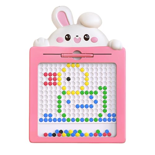 Magnetische Punkttafel für Kleinkinder, magnetische Punkttafel für - Lerntafel mit Stift, magnetische Punkttafel für Kleinkinder, Dot Art Zeichenbrett mit Stift m von Generic