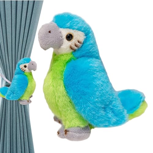 Magnetische Schnalle für Puppe, Simulierte Vogeldekoration | Simulation Plüschtiere Fuzzy Puppe für Zuhause, Schlafzimmer, Wohnzimmer von Generic