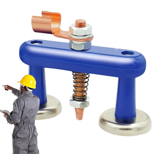 Magnetischer Erdungshammer – hochfester umschaltbarer Magnet mit 600 Ampere | Zuverlässige Erdung für Schweißaufgaben, schnelle Konfiguration auf flachen Oberflächen Magnetischer Erdungshammer – hochfester umschaltbarer Magnet mit 600 Ampere | Zuverlässige Erdung für Schweißaufgaben, schnelle Konfiguration auf flachen Oberflächen von Generic