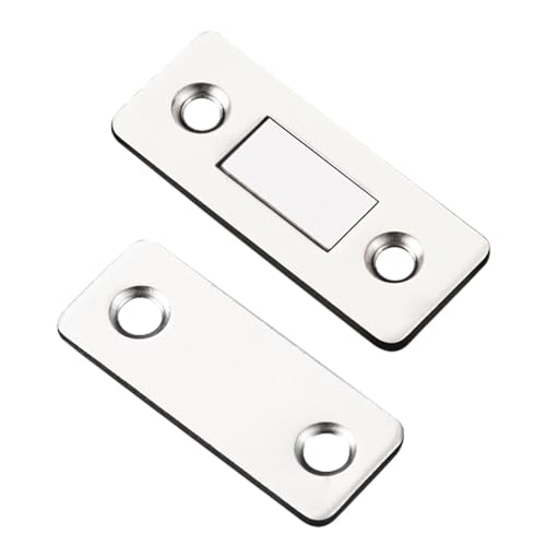 Magnetischer Schrank-Fänger - starker magnetischer Möbelfang, dünner Magnetverschluss für Türen | 2 Stück, sichere Schranktüren, magnetische Fänge für Magnetischer Schrank-Fänger - starker magnetischer Möbelfang, dünner Magnetverschluss für Türen | 2 Stück, sichere Schranktüren, magnetische Fänge für von Generic