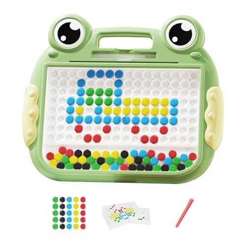 Magnetisches Zeichenbrett, magnetisches Zeichenbrett für Kleinkinder, Maltafel, Froschmagnet, Lernspielzeug für Farben und Zahlen für Kleinkinder, Zeichenbrett von Generic