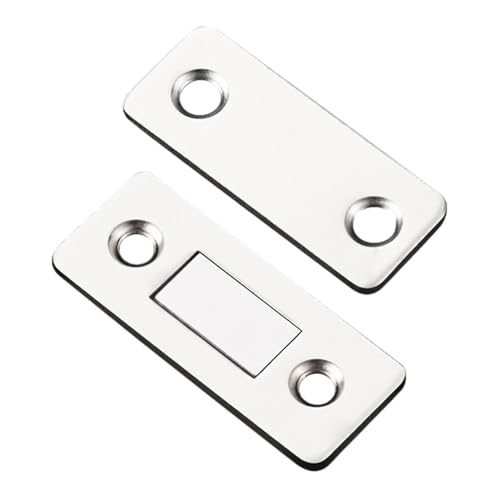 Magnetschloss für Tür: dünne Magnete für Schrank mit starkem Magnet, Schranktürschlösser mit starkem Magnet | Packung mit 2 Türschlössern für Schranktüren, Magnetverschluss, po Magnetschloss für Tür: dünne Magnete für Schrank mit starkem Magnet, Schranktürschlösser mit starkem Magnet | Packung mit 2 Türschlössern für Schranktüren, Magnetverschluss, po von Generic