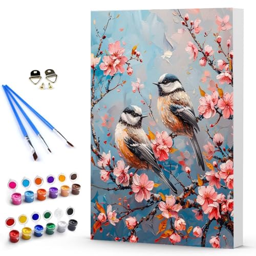 Malen Nach Zahlen Blume Landschaft Malen Nach Zahlen Kinde, Anfänger, Kreatives für Erwachsene Leinwand öLgemäld Kit, Mit 3 - Pinseln und Acrylfarbe, Frauen Home Deko Geschenk 100x135 cm -TL2503AA von Generic