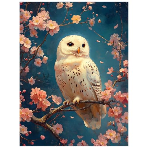 Malen Nach Zahlen Erwachsene, Malen Nach Zahlen Eule Leinwand Bilder Basteln Erwachsene Tier mit Farbe Leinwand zum Bemalen 95x70cm, Paint by Numbers als Deko Wohnzimmer Geschenke Geschenke 8YH-1973 Malen Nach Zahlen Erwachsene, Malen Nach Zahlen Eule Leinwand Bilder Basteln Erwachsene Tier mit Farbe Leinwand zum Bemalen 95x70cm, Paint by Numbers als Deko Wohnzimmer Geschenke Geschenke 8YH-1973 von Generic