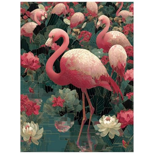 Malen Nach Zahlen Erwachsene, Malen Nach Zahlen Flamingo Leinwand Bilder Basteln Erwachsene Blume mit Farbe Leinwand zum Bemalen 60x80 cm, Paint by Numbers als WandDeko wohnzimmer Geschenke 8YH-1846 Malen Nach Zahlen Erwachsene, Malen Nach Zahlen Flamingo Leinwand Bilder Basteln Erwachsene Blume mit Farbe Leinwand zum Bemalen 60x80 cm, Paint by Numbers als WandDeko wohnzimmer Geschenke 8YH-1846 von Generic