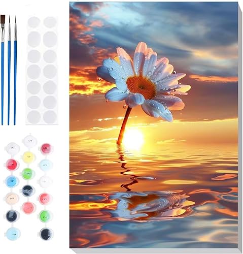 Malen Nach Zahlen Erwachsene, Malen nach Zahlen Kinder Wasserpflanzen Blumen DIY Handgemal Acryl Ölmalerei auf Leinwand mit Pinseln, Wanddekoration Zuhause, Kreatives Hobby, Ohne Rahmen 32x44 in B-99 Malen Nach Zahlen Erwachsene, Malen nach Zahlen Kinder Wasserpflanzen Blumen DIY Handgemal Acryl Ölmalerei auf Leinwand mit Pinseln, Wanddekoration Zuhause, Kreatives Hobby, Ohne Rahmen 32x44 in B-99 von Generic