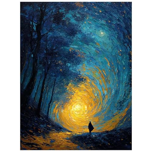 Malen Nach Zahlen Erwachsene Abstrakt Malen Nach Zahlen Kinder, DIY Set Erwachsene mit Pinselset Acrylfarben Set Leinwand zum Bemalen 100 x 135 cm, Landschaft Paint by Numbers Deko wohnzimmer 8YH-1841 Malen Nach Zahlen Erwachsene Abstrakt Malen Nach Zahlen Kinder, DIY Set Erwachsene mit Pinselset Acrylfarben Set Leinwand zum Bemalen 100 x 135 cm, Landschaft Paint by Numbers Deko wohnzimmer 8YH-1841 von Generic