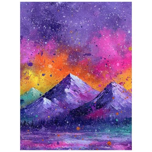 Malen Nach Zahlen Erwachsene Abstrakt Malen Nach Zahlen Kinder, DIY Set Erwachsene mit Pinselset Acrylfarben Set Leinwand zum Bemalen 60x80cm, Berg Paint by Numbers Deko wohnzimmer Geschenke 8YH-0971 Malen Nach Zahlen Erwachsene Abstrakt Malen Nach Zahlen Kinder, DIY Set Erwachsene mit Pinselset Acrylfarben Set Leinwand zum Bemalen 60x80cm, Berg Paint by Numbers Deko wohnzimmer Geschenke 8YH-0971 von Generic