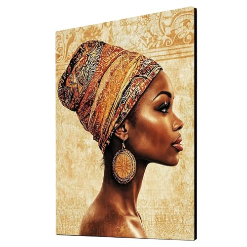 Malen Nach Zahlen Erwachsene Afrikanische Frau DIY Set Erwachsene mit Leinwand zum Bemalen Frau 100x135 cm 36 Farben Acrylfarben Set und Pinsel, Malen Nach Zahlen Kinder für Deko Wohnzimmer 2YH-2870 Malen Nach Zahlen Erwachsene Afrikanische Frau DIY Set Erwachsene mit Leinwand zum Bemalen Frau 100x135 cm 36 Farben Acrylfarben Set und Pinsel, Malen Nach Zahlen Kinder für Deko Wohnzimmer 2YH-2870 von Generic