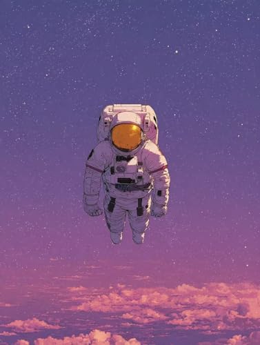 Malen Nach Zahlen Erwachsene Astronaut, DIY Basteln Erwachsene Leinwand Kit für Wanddeko, Sternenhimmel Malen Nach Zahlen Mit Pinseln und Acrylfarbe, DIY Paint by Numbers, Geschenke, 40x50cm M-8014 Malen Nach Zahlen Erwachsene Astronaut, DIY Basteln Erwachsene Leinwand Kit für Wanddeko, Sternenhimmel Malen Nach Zahlen Mit Pinseln und Acrylfarbe, DIY Paint by Numbers, Geschenke, 40x50cm M-8014 von Generic