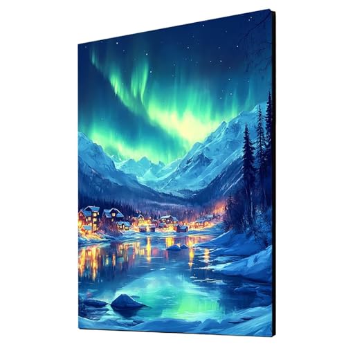 Malen Nach Zahlen Erwachsene Aurora DIY Set Erwachsene mit Leinwand zum Bemalen Stadt 100 x 135 cm 36 Farben Acrylfarben Set und Pinsel, Malen Nach Zahlen Kinder für Deko Wohnzimmer Geschenke 2YH-5250 Malen Nach Zahlen Erwachsene Aurora DIY Set Erwachsene mit Leinwand zum Bemalen Stadt 100 x 135 cm 36 Farben Acrylfarben Set und Pinsel, Malen Nach Zahlen Kinder für Deko Wohnzimmer Geschenke 2YH-5250 von Generic