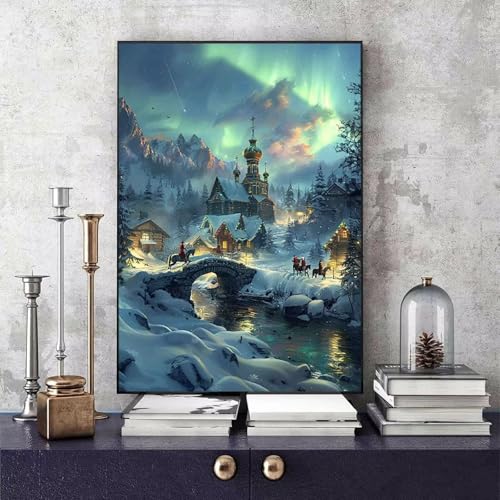 Malen Nach Zahlen Erwachsene Aurora Malen Nach Zahlen Landschaft, DIY Set Erwachsene Paint by Numbers mit 3 Pinsel und Acrylfarben für Zimmer Deko Wohnzimmer, Geschenke 70 X 95 CM -bby25062Q12Y Malen Nach Zahlen Erwachsene Aurora Malen Nach Zahlen Landschaft, DIY Set Erwachsene Paint by Numbers mit 3 Pinsel und Acrylfarben für Zimmer Deko Wohnzimmer, Geschenke 70 X 95 CM -bby25062Q12Y von Generic