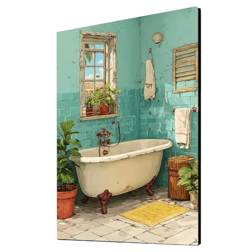 Malen Nach Zahlen Erwachsene Badezimmer DIY Set Erwachsene mit Leinwand zum Bemalen PflanZen 120x90CM 36 Farben Acrylfarben Set und Pinsel, Malen Nach Zahlen Kinder für Deko Wohnzimmer 2YH-6369 Malen Nach Zahlen Erwachsene Badezimmer DIY Set Erwachsene mit Leinwand zum Bemalen PflanZen 120x90CM 36 Farben Acrylfarben Set und Pinsel, Malen Nach Zahlen Kinder für Deko Wohnzimmer 2YH-6369 von Generic