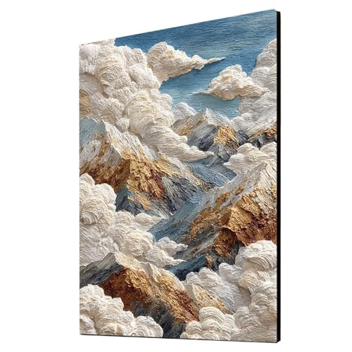 Malen Nach Zahlen Erwachsene Berg DIY Set Erwachsene mit Leinwand zum Bemalen Landschaft 60x80cm 36 Farben Acrylfarben Set und Pinsel, Malen Nach Zahlen Kinder für Deko Wohnzimmer Geschenke 2YH-2626 Malen Nach Zahlen Erwachsene Berg DIY Set Erwachsene mit Leinwand zum Bemalen Landschaft 60x80cm 36 Farben Acrylfarben Set und Pinsel, Malen Nach Zahlen Kinder für Deko Wohnzimmer Geschenke 2YH-2626 von Generic