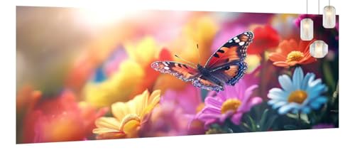 Malen Nach Zahlen Erwachsene Blume, DIY Paint by Numbers für Anfänger, Bastelset Handgemalt Ölgemälde Kreativ Set Mit 3-Pinseln und Acrylfarbe, Geschenk Home Wand Décor Schmetterling 80 X 180cm Y1187 Malen Nach Zahlen Erwachsene Blume, DIY Paint by Numbers für Anfänger, Bastelset Handgemalt Ölgemälde Kreativ Set Mit 3-Pinseln und Acrylfarbe, Geschenk Home Wand Décor Schmetterling 80 X 180cm Y1187 von Generic