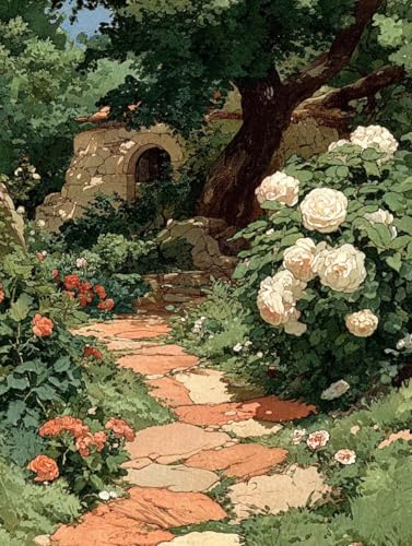 Malen Nach Zahlen Erwachsene Blume, Malen Nach Zahlen Baum, DIY Basteln Erwachsene Leinwand Kits, DIY Paint by Numbers Adult Kits Mit Pinseln und Acrylfarbe, Geschenk für Wanddeko, 40x50cm L-1904 Malen Nach Zahlen Erwachsene Blume, Malen Nach Zahlen Baum, DIY Basteln Erwachsene Leinwand Kits, DIY Paint by Numbers Adult Kits Mit Pinseln und Acrylfarbe, Geschenk für Wanddeko, 40x50cm L-1904 von Generic