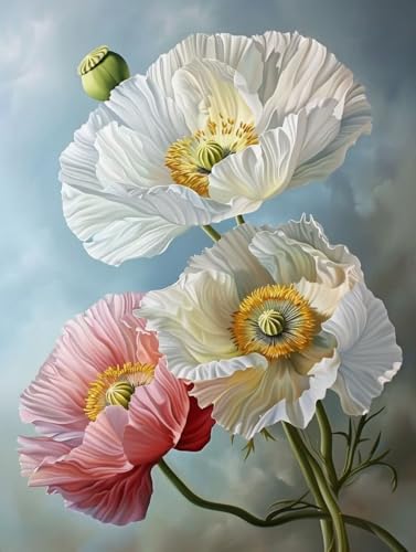 Malen Nach Zahlen Erwachsene Blume, Malen Nach Zahlen Pflanze, Paint by Numbers Bastelset Erwachsene DIY Handgemalt Ölgemälde Leinwand Kits für Wanddeko, Geschenke für Frauen Anfänger 50x65cm 7-9987 Malen Nach Zahlen Erwachsene Blume, Malen Nach Zahlen Pflanze, Paint by Numbers Bastelset Erwachsene DIY Handgemalt Ölgemälde Leinwand Kits für Wanddeko, Geschenke für Frauen Anfänger 50x65cm 7-9987 von Generic