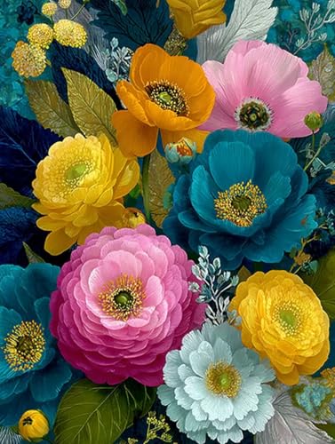 Malen Nach Zahlen Erwachsene Blume, Malen Nach Zahlen Pflanzen, DIY Basteln Erwachsene Leinwand Kits, DIY Paint by Numbers Adult Kits Mit Pinseln und Acrylfarbe, Geschenk für Wanddeko, 60x90cm 5-7105 Malen Nach Zahlen Erwachsene Blume, Malen Nach Zahlen Pflanzen, DIY Basteln Erwachsene Leinwand Kits, DIY Paint by Numbers Adult Kits Mit Pinseln und Acrylfarbe, Geschenk für Wanddeko, 60x90cm 5-7105 von Generic