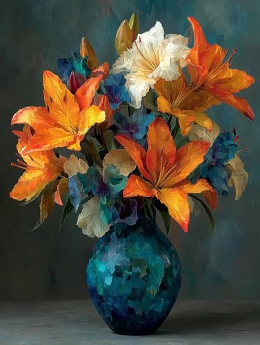 Malen Nach Zahlen Erwachsene Blume, Malen Nach Zahlen Pflanzen, DIY Basteln Erwachsene Leinwand Kits, DIY Paint by Numbers Adult Kits Mit Pinseln und Acrylfarbe, Geschenk für Wanddeko, 60x90cm V-7819 Malen Nach Zahlen Erwachsene Blume, Malen Nach Zahlen Pflanzen, DIY Basteln Erwachsene Leinwand Kits, DIY Paint by Numbers Adult Kits Mit Pinseln und Acrylfarbe, Geschenk für Wanddeko, 60x90cm V-7819 von Generic