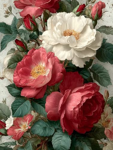 Malen Nach Zahlen Erwachsene Blume, Malen Nach Zahlen Pflanzen, DIY Basteln Erwachsene Leinwand Kits, DIY Paint by Numbers Adult Kits Mit Pinseln und Acrylfarbe, Geschenk für Wanddeko, 90x120cm 7-6473 Malen Nach Zahlen Erwachsene Blume, Malen Nach Zahlen Pflanzen, DIY Basteln Erwachsene Leinwand Kits, DIY Paint by Numbers Adult Kits Mit Pinseln und Acrylfarbe, Geschenk für Wanddeko, 90x120cm 7-6473 von Generic