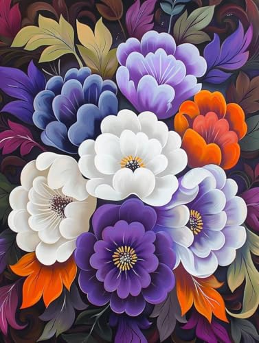 Malen Nach Zahlen Erwachsene Blume, Malen Nach Zahlen farblig, Paint by Numbers Bastelset Erwachsene DIY Handgemalt Ölgemälde Leinwand Kits für Wanddeko, Geschenke für Frauen Anfänger 90x120cm 2-1110 Malen Nach Zahlen Erwachsene Blume, Malen Nach Zahlen farblig, Paint by Numbers Bastelset Erwachsene DIY Handgemalt Ölgemälde Leinwand Kits für Wanddeko, Geschenke für Frauen Anfänger 90x120cm 2-1110 von Generic