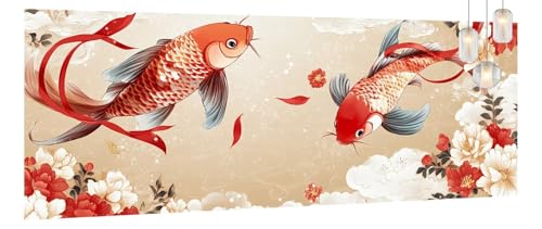 Malen Nach Zahlen Erwachsene Blume,DIY Paint by Numbers für Anfänger,Bastelset Handgemalt Ölgemälde Kreativ Set Mit 3-Pinseln und Acrylfarbe,Geschenk Home Wand Décor Fisch 80 X 180cm Ohne Rahmen Y1191 Malen Nach Zahlen Erwachsene Blume,DIY Paint by Numbers für Anfänger,Bastelset Handgemalt Ölgemälde Kreativ Set Mit 3-Pinseln und Acrylfarbe,Geschenk Home Wand Décor Fisch 80 X 180cm Ohne Rahmen Y1191 von Generic
