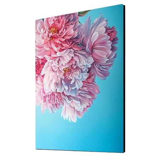 Malen Nach Zahlen Erwachsene Blume DIY Set Erwachsene mit Leinwand zum Bemalen PflanZen 50x70 cm 36 Farben Acrylfarben Set und Pinsel, Malen Nach Zahlen Kinder für Deko Wohnzimmer Geschenke 2YH-5105 von Generic