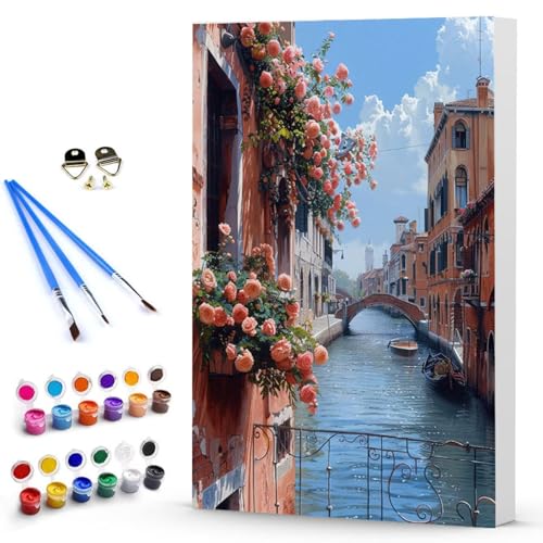 Malen Nach Zahlen Erwachsene Blume Malen Nach Zahlen Bastelset Erwachsene, DIY Haus Mit Pinseln und Acrylfarben Handgemalt Ölgemälde Leinwand Set, Home Deko Geschenk 40 x 60 CM Ohne Rahmen -TL25037R Malen Nach Zahlen Erwachsene Blume Malen Nach Zahlen Bastelset Erwachsene, DIY Haus Mit Pinseln und Acrylfarben Handgemalt Ölgemälde Leinwand Set, Home Deko Geschenk 40 x 60 CM Ohne Rahmen -TL25037R von Generic