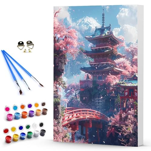 Malen Nach Zahlen Erwachsene Blume Malen Nach Zahlen Bastelset Erwachsene, DIY Landschaft Mit Pinseln und Acrylfarben Handgemalt Ölgemälde Leinwand Set, Home Deko 70x95 cm Ohne Rahmen -TL2503L6 Malen Nach Zahlen Erwachsene Blume Malen Nach Zahlen Bastelset Erwachsene, DIY Landschaft Mit Pinseln und Acrylfarben Handgemalt Ölgemälde Leinwand Set, Home Deko 70x95 cm Ohne Rahmen -TL2503L6 von Generic