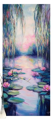 Malen Nach Zahlen Erwachsene Blumen,DIY Malen Nach Zahlen XXL Paint by Numbers für Anfänger,Bastelset Handgemalt Ölgemälde Kreativ Set Mit Pinseln und Acrylfarbe,Home Décor Pflanzen 50 X 100cm Y1284 von Generic