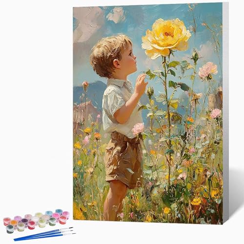 Malen Nach Zahlen Erwachsene Blumen Malen Nach Zahlen Junge, Bastelset Erwachsene Mit 3-Pinseln Und Acrylfarbe, DIY Handgemalt öLgemäLde Kit FüR Geschenke, Zimmer Deko 20x30cm Ohne Rahmen -LKF074751 Malen Nach Zahlen Erwachsene Blumen Malen Nach Zahlen Junge, Bastelset Erwachsene Mit 3-Pinseln Und Acrylfarbe, DIY Handgemalt öLgemäLde Kit FüR Geschenke, Zimmer Deko 20x30cm Ohne Rahmen -LKF074751 von Generic