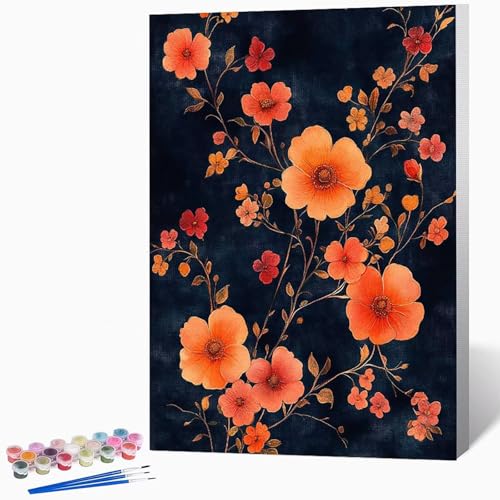 Malen Nach Zahlen Erwachsene Blumen Malen Nach Zahlen Landschaft, Bastelset Erwachsene Mit 3-Pinseln Und Acrylfarbe, DIY Handgemalt öLgemäLde Kit FüR Geschenke, Deko 20×30cm Ohne Rahmen -LKF071120 Malen Nach Zahlen Erwachsene Blumen Malen Nach Zahlen Landschaft, Bastelset Erwachsene Mit 3-Pinseln Und Acrylfarbe, DIY Handgemalt öLgemäLde Kit FüR Geschenke, Deko 20×30cm Ohne Rahmen -LKF071120 von Generic