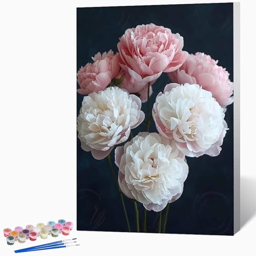 Malen Nach Zahlen Erwachsene Blumen Malen Nach Zahlen Landschaft, Bastelset Erwachsene Mit 3-Pinseln Und Acrylfarbe, DIY Handgemalt öLgemäLde Kit FüR Geschenke, Deko 40×60cm Ohne Rahmen -LKF077791 Malen Nach Zahlen Erwachsene Blumen Malen Nach Zahlen Landschaft, Bastelset Erwachsene Mit 3-Pinseln Und Acrylfarbe, DIY Handgemalt öLgemäLde Kit FüR Geschenke, Deko 40×60cm Ohne Rahmen -LKF077791 von Generic