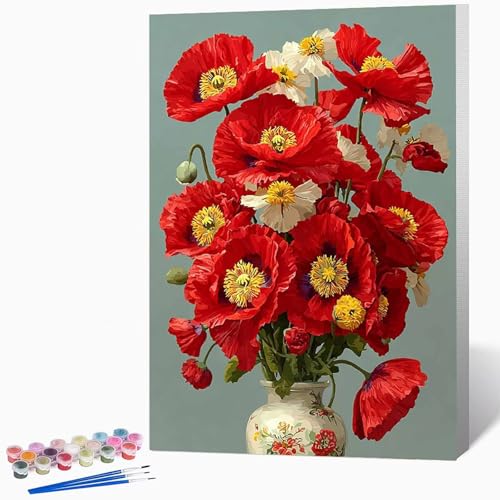 Malen Nach Zahlen Erwachsene Blumen Malen Nach Zahlen Landschaft, Bastelset Erwachsene Mit 3-Pinseln Und Acrylfarbe, DIY Handgemalt öLgemäLde Kit FüR Geschenke, Deko 60×80cm Ohne Rahmen -LKF073494 Malen Nach Zahlen Erwachsene Blumen Malen Nach Zahlen Landschaft, Bastelset Erwachsene Mit 3-Pinseln Und Acrylfarbe, DIY Handgemalt öLgemäLde Kit FüR Geschenke, Deko 60×80cm Ohne Rahmen -LKF073494 von Generic