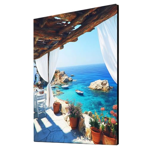 Malen Nach Zahlen Erwachsene Boot DIY Set Erwachsene mit Leinwand zum Bemalen Meer 135 x 100CM 36 Farben Acrylfarben Set und Pinsel, Malen Nach Zahlen Kinder für Deko Wohnzimmer Geschenke 2YH-4150 Malen Nach Zahlen Erwachsene Boot DIY Set Erwachsene mit Leinwand zum Bemalen Meer 135 x 100CM 36 Farben Acrylfarben Set und Pinsel, Malen Nach Zahlen Kinder für Deko Wohnzimmer Geschenke 2YH-4150 von Generic