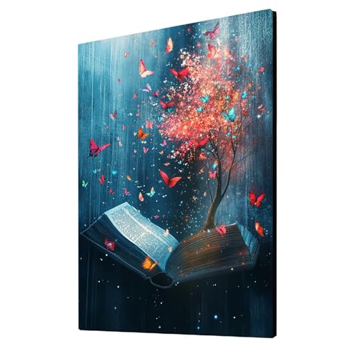 Malen Nach Zahlen Erwachsene Buch DIY Set Erwachsene mit Leinwand zum Bemalen Schmetterling 100x135cm 36 Farben Acrylfarben Set und Pinsel, Malen Nach Zahlen Kinder für Deko Wohnzimmer 2YH-3010 Malen Nach Zahlen Erwachsene Buch DIY Set Erwachsene mit Leinwand zum Bemalen Schmetterling 100x135cm 36 Farben Acrylfarben Set und Pinsel, Malen Nach Zahlen Kinder für Deko Wohnzimmer 2YH-3010 von Generic