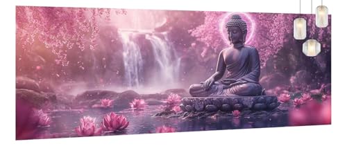 Malen Nach Zahlen Erwachsene Buddha, DIY Malen Nach Zahlen XXL Paint by Numbers für Anfänger, Bastelset Handgemalt Ölgemälde Kreativ Set Mit Pinseln und Acrylfarbe, Home Décor Blume 90 X 240cm Y1038 Malen Nach Zahlen Erwachsene Buddha, DIY Malen Nach Zahlen XXL Paint by Numbers für Anfänger, Bastelset Handgemalt Ölgemälde Kreativ Set Mit Pinseln und Acrylfarbe, Home Décor Blume 90 X 240cm Y1038 von Generic