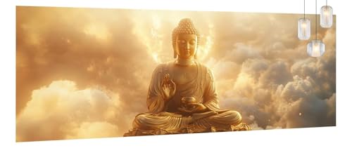 Malen Nach Zahlen Erwachsene Buddha, DIY Malen Nach Zahlen XXL Paint by Numbers für Anfänger, Bastelset Handgemalt Ölgemälde Kreativ Set Mit Pinseln und Acrylfarbe, Home Décor Wolke 80 X 200cm Y1048 Malen Nach Zahlen Erwachsene Buddha, DIY Malen Nach Zahlen XXL Paint by Numbers für Anfänger, Bastelset Handgemalt Ölgemälde Kreativ Set Mit Pinseln und Acrylfarbe, Home Décor Wolke 80 X 200cm Y1048 von Generic