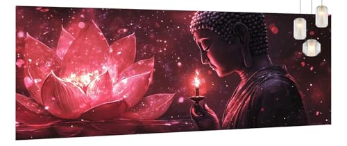 Malen Nach Zahlen Erwachsene Buddha, DIY Paint by Numbers für Anfänger, Bastelset Handgemalt Ölgemälde Kreativ Set Mit 3-Pinseln und Acrylfarbe, Geschenk Home Wand Décor Geheimnisvoll 60 X 150cm Y1045 Malen Nach Zahlen Erwachsene Buddha, DIY Paint by Numbers für Anfänger, Bastelset Handgemalt Ölgemälde Kreativ Set Mit 3-Pinseln und Acrylfarbe, Geschenk Home Wand Décor Geheimnisvoll 60 X 150cm Y1045 von Generic