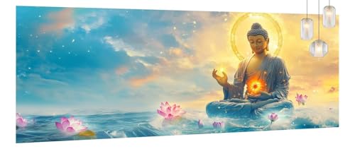 Malen Nach Zahlen Erwachsene Buddha, DIY Paint by Numbers für Anfänger und Kinder, Bastelset Handgemalt Ölgemälde Kreativ Set Mit 3-Pinseln und Acrylfarbe, Geschenk Home Décor Blume 80 X 200cm Y1033 Malen Nach Zahlen Erwachsene Buddha, DIY Paint by Numbers für Anfänger und Kinder, Bastelset Handgemalt Ölgemälde Kreativ Set Mit 3-Pinseln und Acrylfarbe, Geschenk Home Décor Blume 80 X 200cm Y1033 von Generic