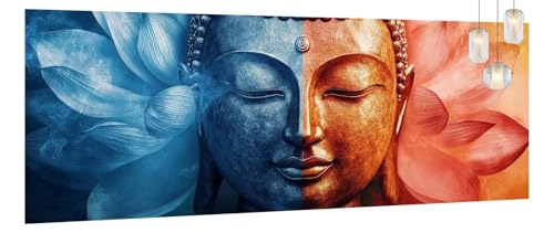 Malen Nach Zahlen Erwachsene Buddha,DIY Paint by Numbers für Anfänger und Kinder,Bastelset Handgemalt Ölgemälde Kreativ Set Mit 3-Pinseln und Acrylfarbe,Geschenk Home Wand Décor Blume 30 X 70cm Y1039 Malen Nach Zahlen Erwachsene Buddha,DIY Paint by Numbers für Anfänger und Kinder,Bastelset Handgemalt Ölgemälde Kreativ Set Mit 3-Pinseln und Acrylfarbe,Geschenk Home Wand Décor Blume 30 X 70cm Y1039 von Generic