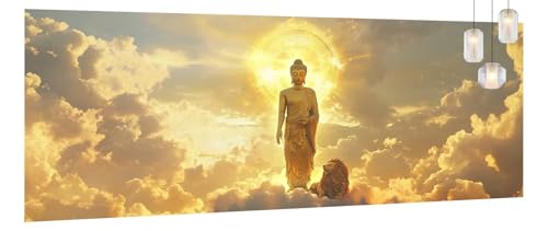 Malen Nach Zahlen Erwachsene Buddha,DIY Paint by Numbers für Anfänger und Kinder,Bastelset Handgemalt Ölgemälde Kreativ Set Mit 3-Pinseln und Acrylfarbe,Geschenk Home Wand Décor Löwe 80 X 200cm Y1047 Malen Nach Zahlen Erwachsene Buddha,DIY Paint by Numbers für Anfänger und Kinder,Bastelset Handgemalt Ölgemälde Kreativ Set Mit 3-Pinseln und Acrylfarbe,Geschenk Home Wand Décor Löwe 80 X 200cm Y1047 von Generic